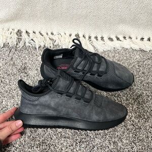 Adidas Originals Tubular Casual Shoes Women's Low-Top Carbon Black